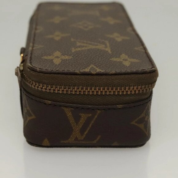 LOUIS VUITTON Monogram Poche Monte Carlo Jewelry Box M47352 LV Auth 98562 - Picture 5 of 15